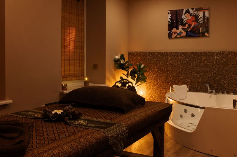 Prywatne jacuzzi w salonie masażu tajskiego Numare w Opolu